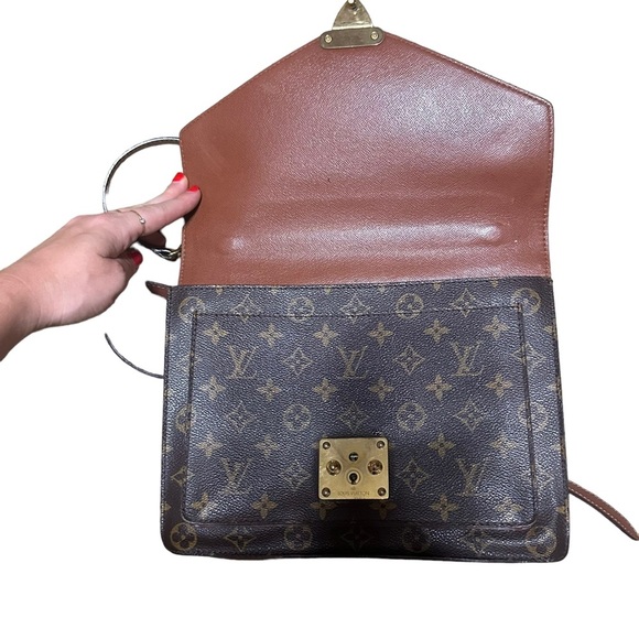 Louis Vuitton Authentic Monceau Travel Bag Monogram Canvas Cross Body Bag - Picture 7 of 12